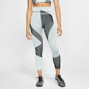 NWT NIKE Sculpt Lux Training Thights Size S Mint x Black